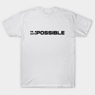 impossible strikethrough T-Shirt